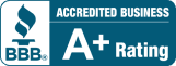 Better Business Bureau Accredited Business, A+ Rating