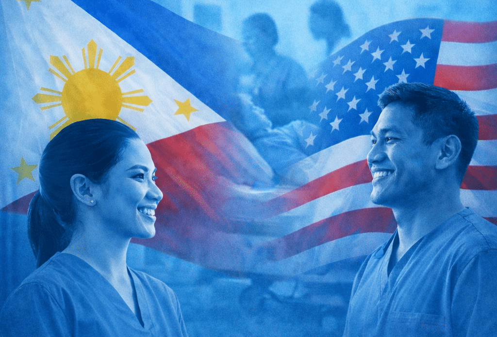 Filipino nurses in U.S. healthcare system using NCLEX, HCW Certificate through GlobalBridge