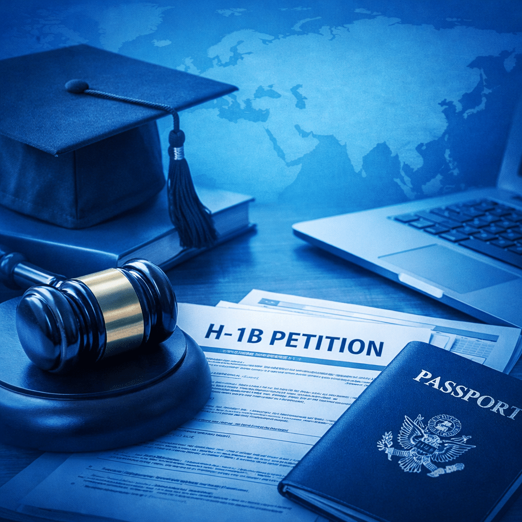 H1-B petition for USCIS immigration into the United States